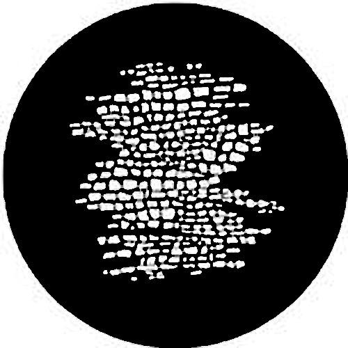 Rosco Standard Steel Gobo #7787 - Cobblestones