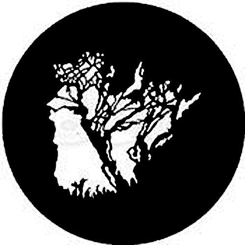 Rosco Standard Steel Gobo #7794 - Forest Stage Left