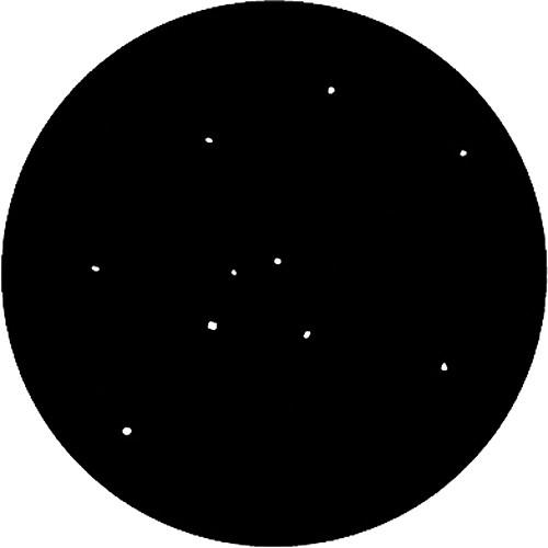 Rosco Standard Steel Gobo #7851 - Realistic Stars - Size A 100mm