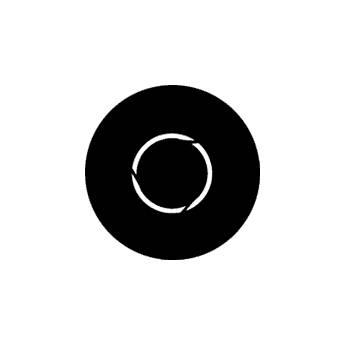 Rosco Standard Steel Gobo #7892 - Laser Cone