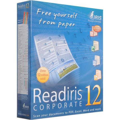 IRIS Readiris Pro 12 Corporate Software for PC, IRIS, Readiris, Pro, 12, Corporate, Software, PC
