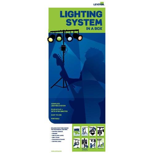 NSI Leviton Par 38 4-Light D4DMX N3004 Mini Kit