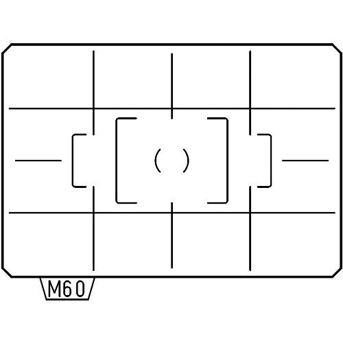 Pentax ML-60 AF Cross-lined Matte Focusing Screen