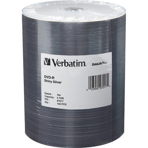 Verbatim DVD-R 4.7GB 16x Shiny Silver Disc