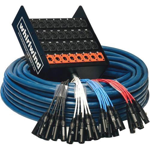 Whirlwind MEDUSA Standard Series 48-Channel Box to Fan Snake with 10 Returns