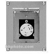 Altman Flush Wall Box - 1- 20 Amp, Twist-Lock Connector