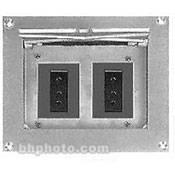 Altman Flush Wall Box - 2- 20 Amp, Stage-Pin Connectors