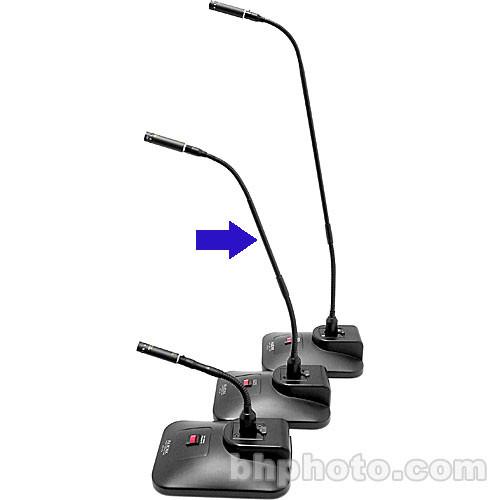 Audix MicroPod-12 Micro Series Gooseneck Microphone - Includes: M1245 Condenser Microphone, MGN12 12" Gooseneck and Flange Mount