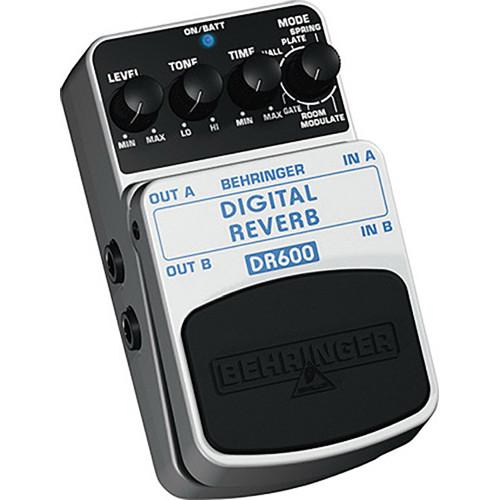 Behringer DR600 Digital Reverb Stompbox Pedal