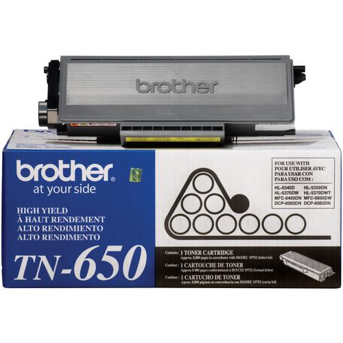Brother TN650 High Yield Toner, Brother, TN650, High, Yield, Toner