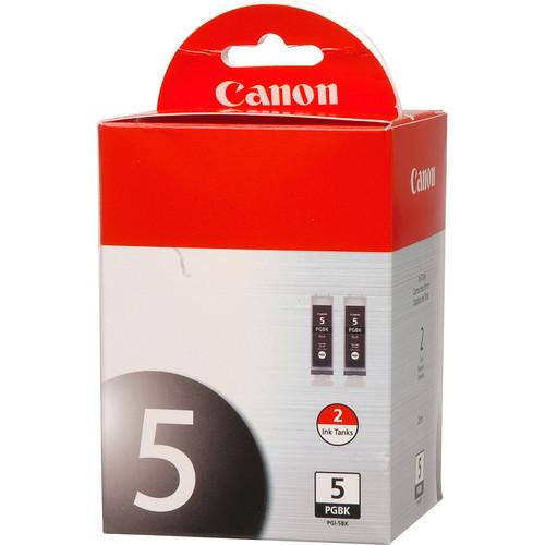 Canon PGI-5BK Black Ink Tank Twin Pack