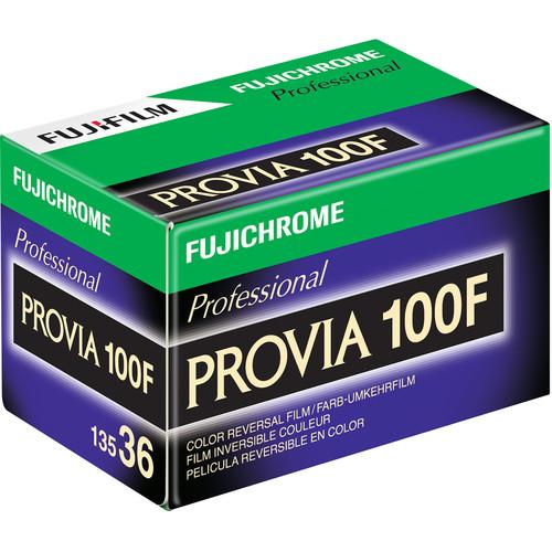 FUJIFILM Fujichrome Provia 100F Professional RDP-III Color Transparency Film
