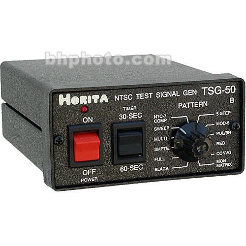 Horita TSG-50B Test Signal Generator, Multiple Patterns, Multiple Black Burst Output, Audio Test Tone, NTSC