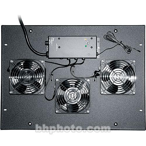 Middle Atlantic ERK4QFTFC Fan Top with 3, 4.5" Fans for ERK or SCRK Racks