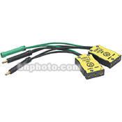 Mole-Richardson 2 Female Bates 100 Amp to 2 Male Molelok Adapter