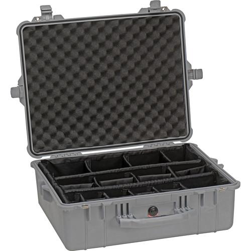 Pelican 1604 Waterproof 1600 Case with Dividers