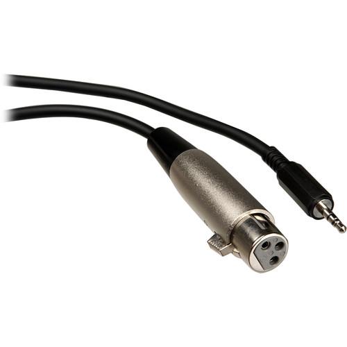 Shure 3-Pin XLR Female to Stereo Mini Male Cable - 10