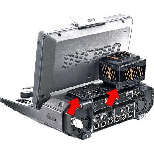 Anton Bauer QR-DVCPRO-LPT Gold Mount Plate - for Panasonic AJ-DLT75, AJ-DLT85 and AJ-DLT95 Portable Field Recorder
