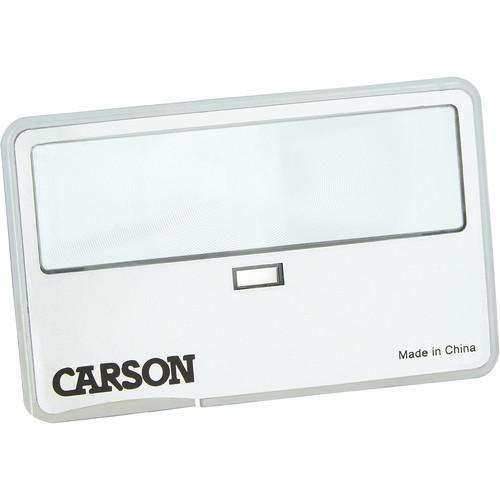 Carson MC-99 3x MagniCard Lighted Magnifier