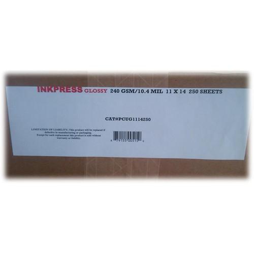 Inkpress Media RC Glossy Inkjet Paper - 11 x 14" 250 Sheets