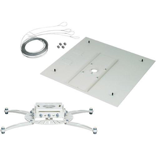 Premier Mounts PDS Universal Projector Mount with False Ceiling Adapter and Quick Lock Cable