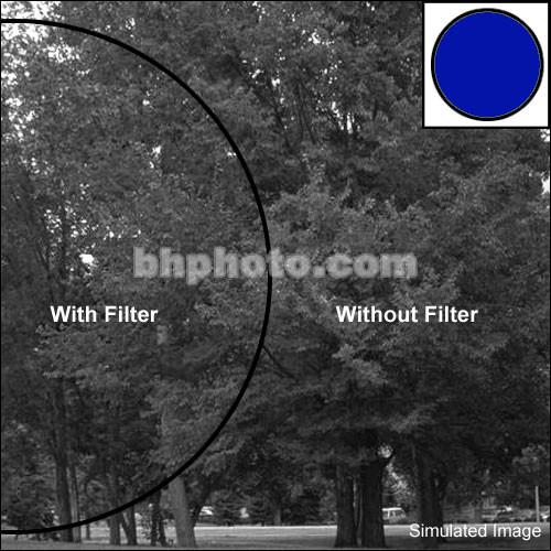 Tiffen 2x3" Blue 47 Glass Filter for Black & White Film