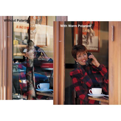 Tiffen 6X6" Warm Linear Polarizing Glass Filter