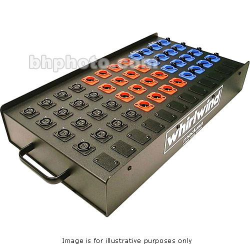 Whirlwind SB24T1 - 24 Input, 48 Output Passive Mic Splitter 1 x Parallel Output and 1 x Isolated Output per Input