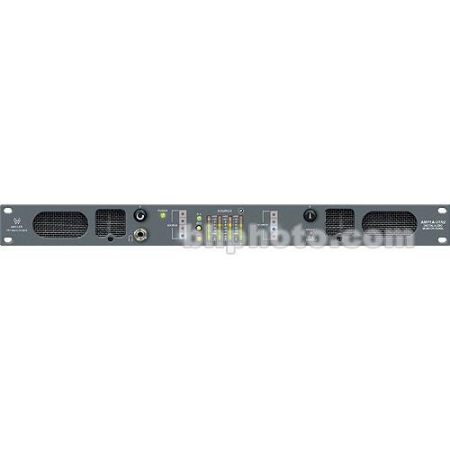Wohler AMP1A-VTR2 - Active Rackmount Ultra-Nearfield Stereo Speaker Monitoring Unit with 8 Input Channels and Four 26-Segment Meters