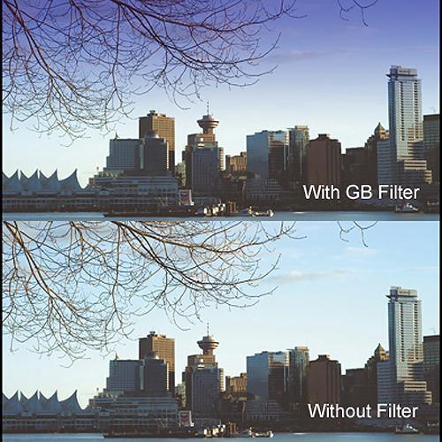 Cavision 6 x 6" Soft-Edge Graduated Blue 0.3 Filter