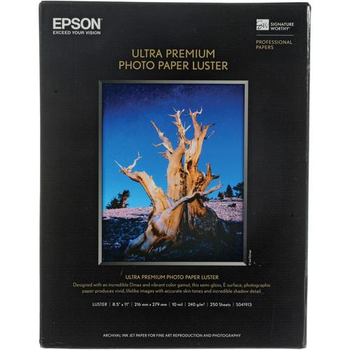 Epson Ultra Premium Photo Paper Luster