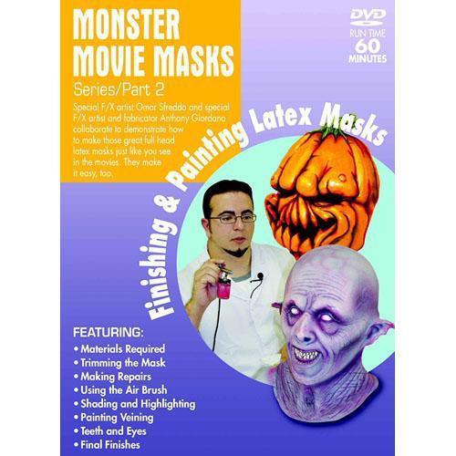 First Light Video DVD: Mask Making: Finishing & Painting Latex Masks