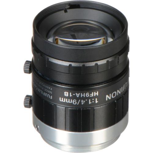 Fujinon HF9HA-1B 9mm f 1.4 Fixed Focal Lens with C-Mount and Locking Iris Focus for 2 3-Inch CCD, Industrial and Machine Vision