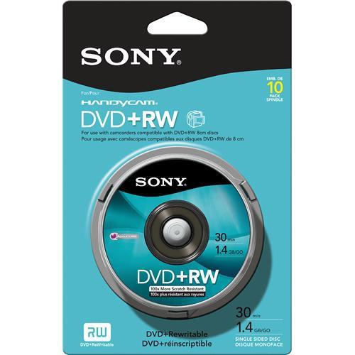 Sony 10DPW30RS2H 8cm DVD RW Recordable Disc