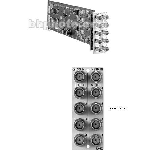 Sony BKPF-L612 Dual Input SDI Variable Bitrate Distribution Board for PFV-L10 19" Rack Mountable Compact Interface Unit