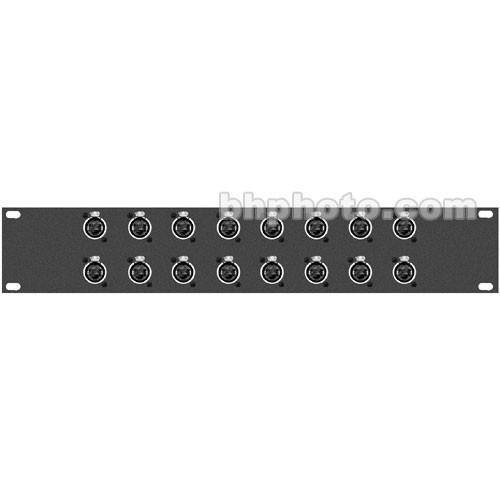 TecNec 16XRJ45 Patchbay, Sixteen RJ-45 Connectors, Rackmountable