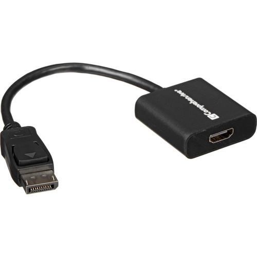 Comprehensive DisplayPort Male to HDMI Female 8" Cable