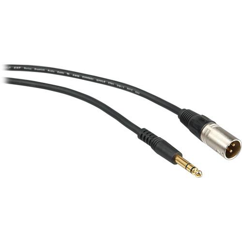 Comprehensive EXF Series Stereo 1 4" Male to 3-Pin XLR Male Cable - 6