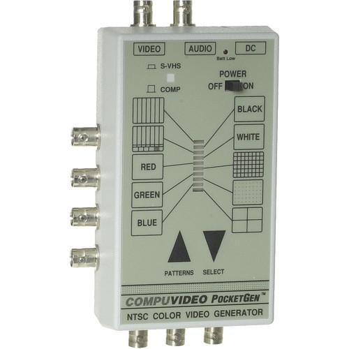 Compuvideo PG-8 PocketGen 8 Test Generator, Component, Composite, Y C, RGBS, Balanced Audio