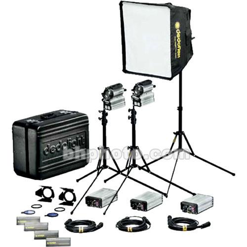 Dedolight 200W Sundance HMI 3-Light Kit with Hard Case