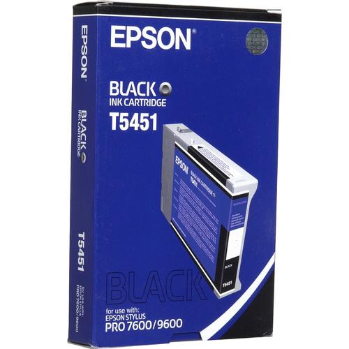 Epson Photographic Dye, Black Ink Cartridge for Epson Stylus Pro 7600 & 9600 Printers