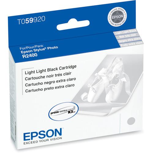 Epson UltraChrome K3 Light Light Black Ink Cartridge for Stylus Photo R2400 Printer