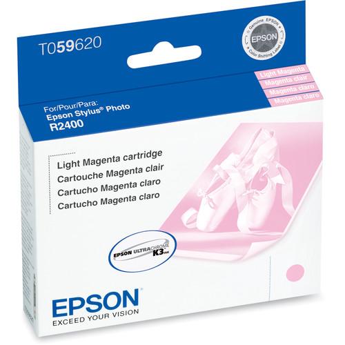 Epson UltraChrome K3 Light Magenta Ink Cartridge for Stylus Photo R2400 Printer