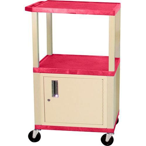 Luxor Tuffy 24 x 42 x 18" Cart w Locking Cabinet