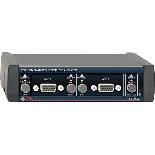RDL EZ-VM22E VGA XGA Switcher Equalized Amplifier