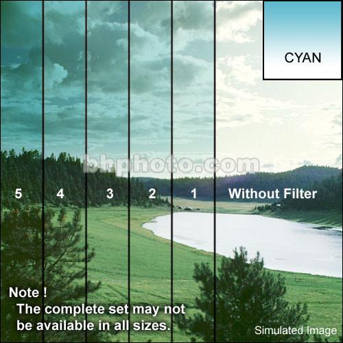 Tiffen 2 x 2" 4 Cyan Soft-Edge Graduated Filter