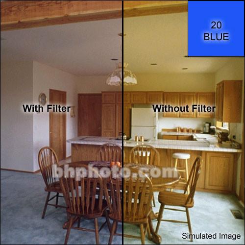 Tiffen 4 x 5" CC20B Blue Filter