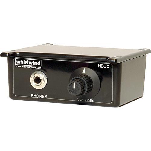 Whirlwind HBUC Under-Counter Headphone Amplifier and Control Box