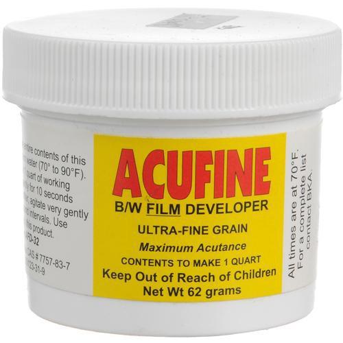 Acufine Developer for Black & White Film - Makes 1 Quart