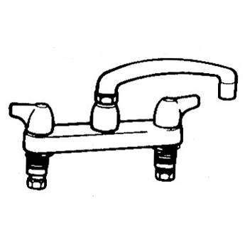 Arkay K-200D Hot & Cold Swing Deck-Mount Faucet